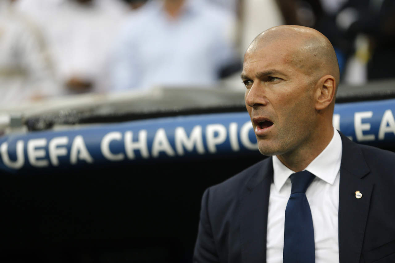Zinedine Zidane aceptó que el Real Madrid tuvo un buen partido ante los 'Colchoneros'. (AP)