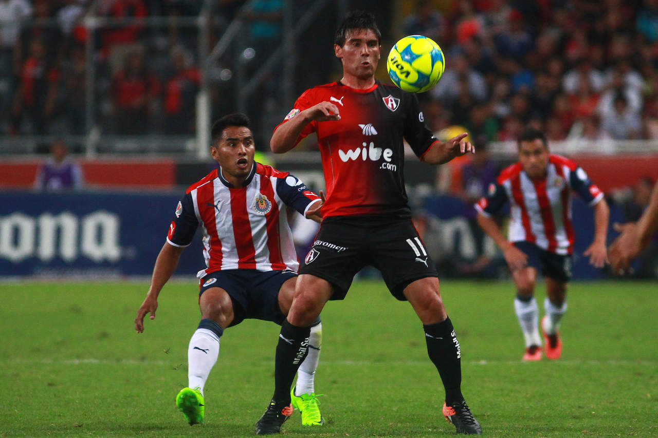 Matías Alustiza suma ocho goles en el Clausura 2017 con los Rojinegros. (Archivo)