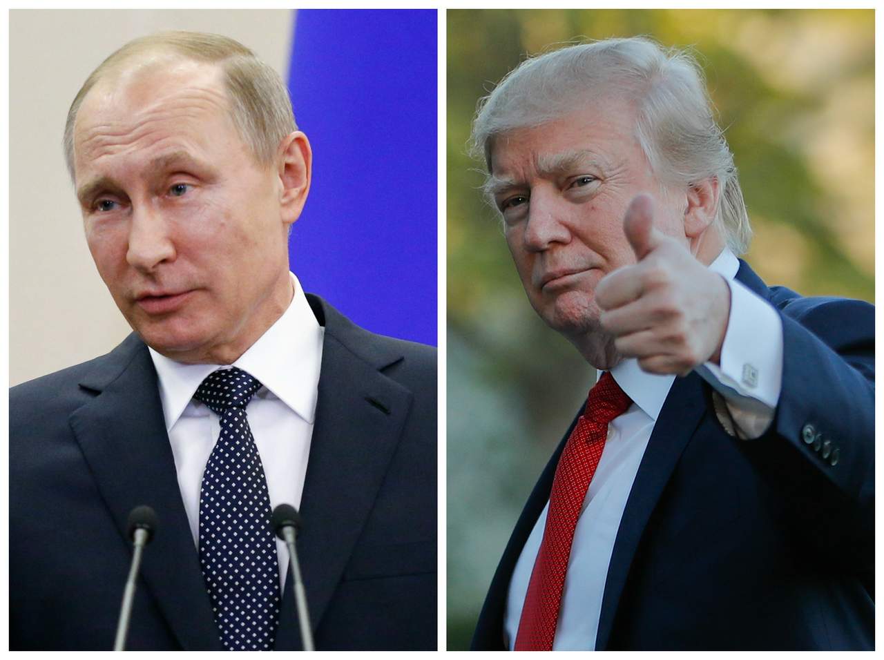 Temas. Putin y Trump dialogaron sobre ‘zonas seguras’ en Siria y la amenaza norcoreana.