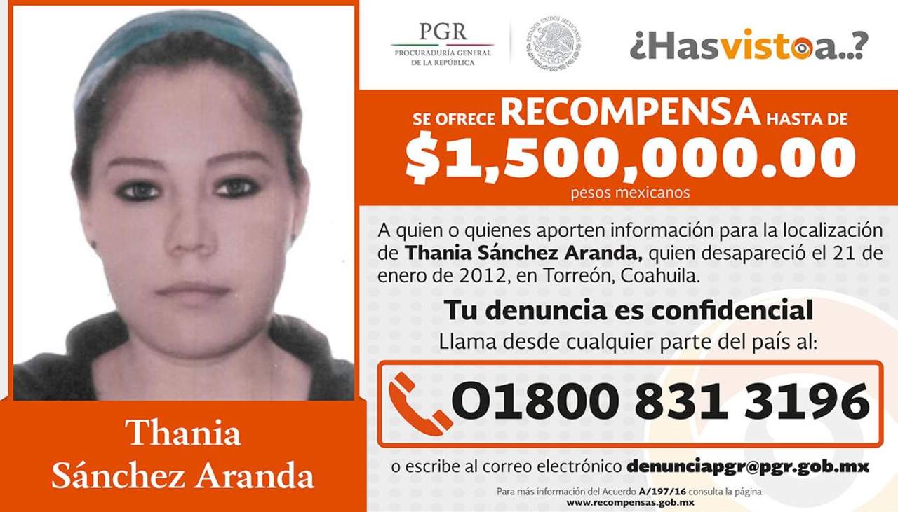 La familia de Thania ha interpuesto una denuncia contra Olivas, por ésta y diversas violaciones a protocolos. Sobre Muñoz, sospechoso de pasar información en este caso, ahora es el titular de PGR en Torreón. 