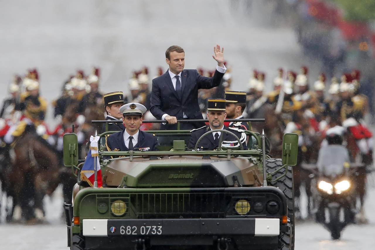 Macron se convirtió en el nuevo presidente de Francia. (EFE) 