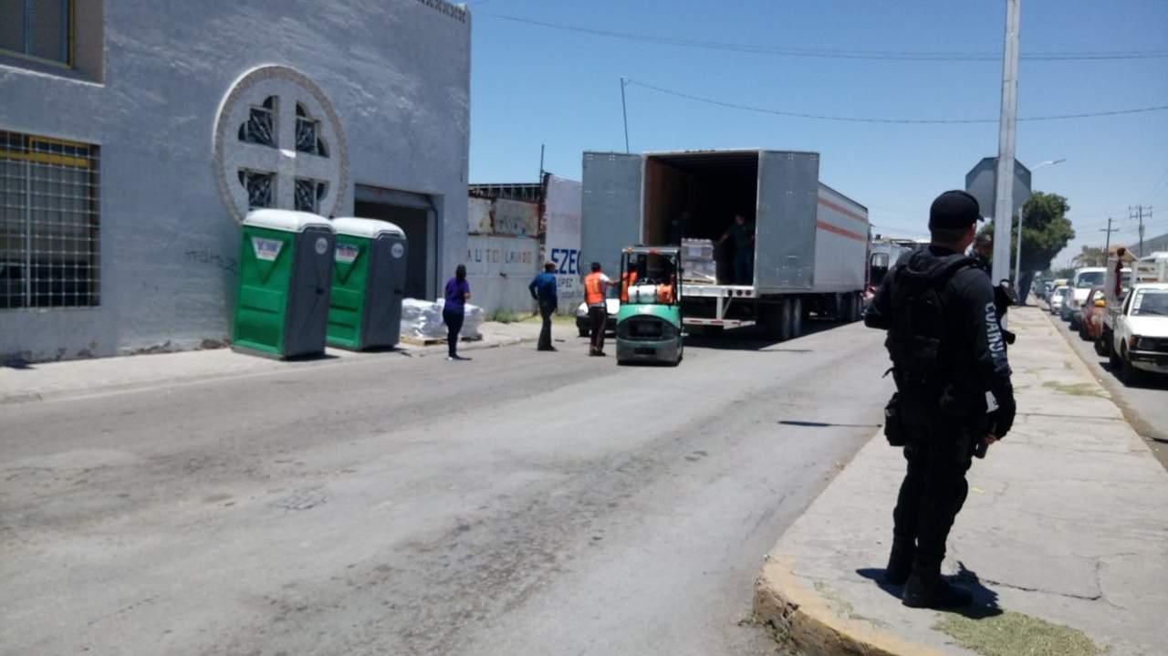 Fuerza Coahuila se encargará del reguardo de las boletas que se encuentran en el Centro de acopio y conteo del Instituto Electoral de Coahuila. (EL SIGLO DE TORREÓN)