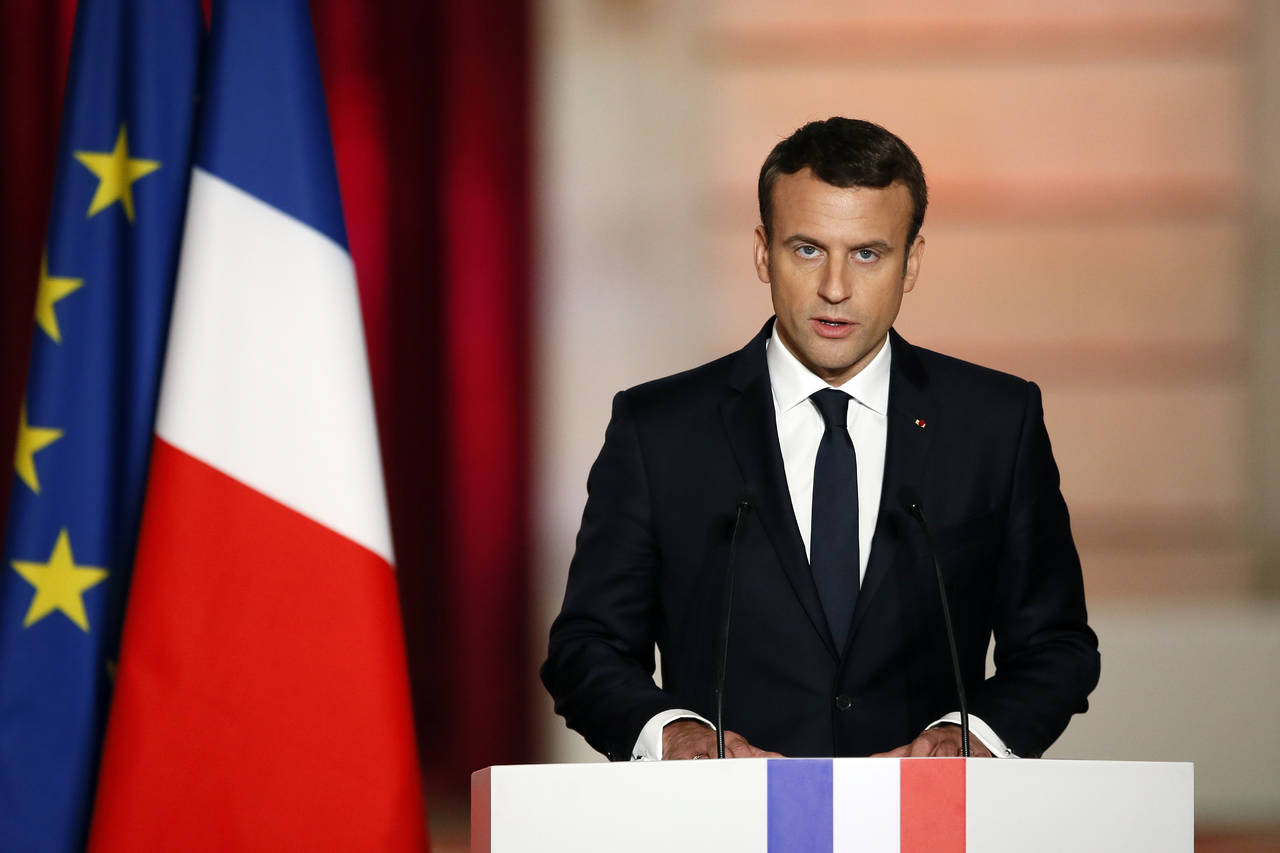 Meta. El nuevo presidente francés subrayó, en su discurso de toma de posesión, su voluntad de refundar y relanzar el proyecto europeo como base para que Francia se mantenga como potencia mundial.
