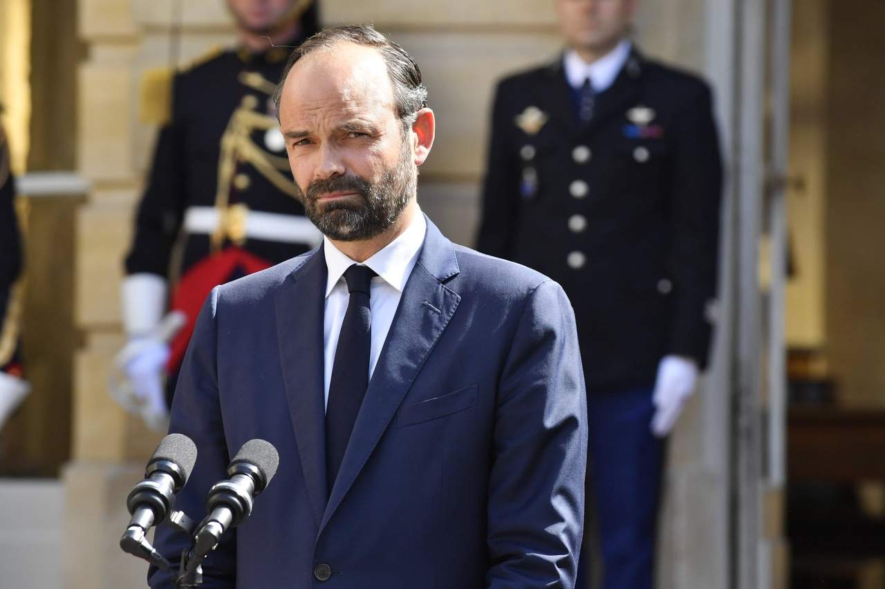 Posición. El nuevo primer ministro francés, Édouard Philippe, se reivindicó como “hombre de derechas”.