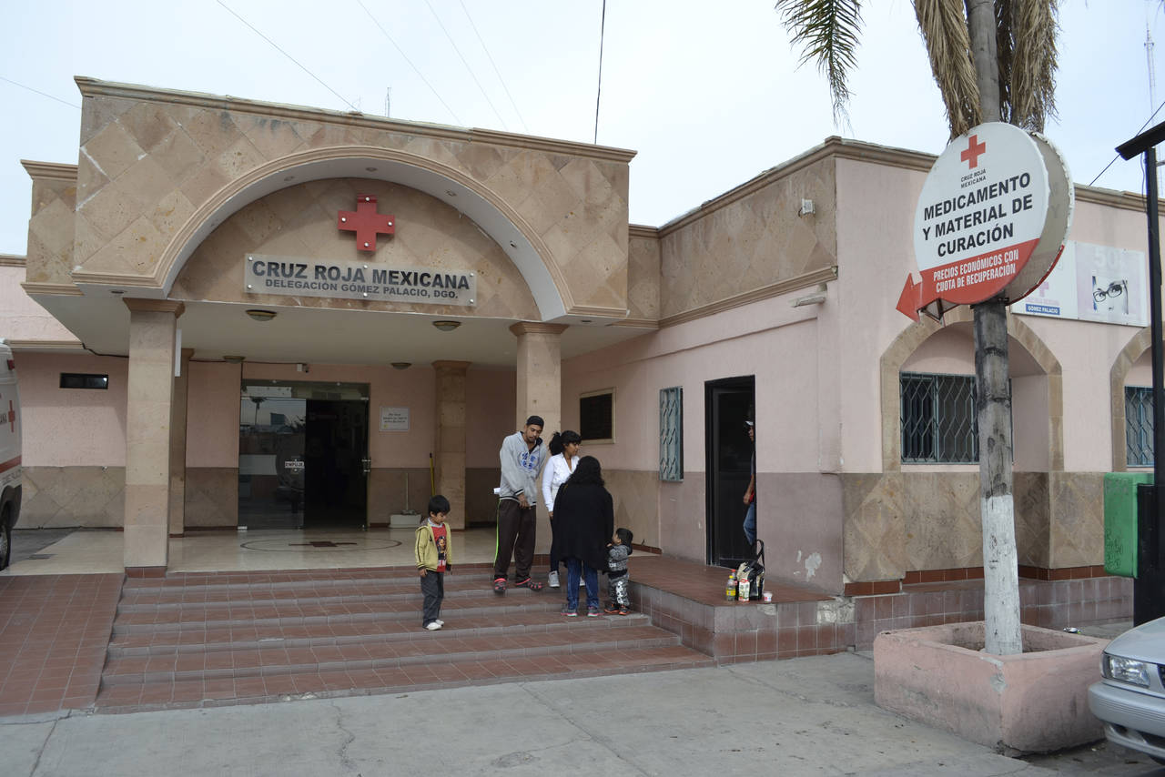 Lesionada. Pequeña de 3 años termina en Cruz Roja de Gómez Palacio luego de quemarse con aceite caliente. (ARCHIVO)