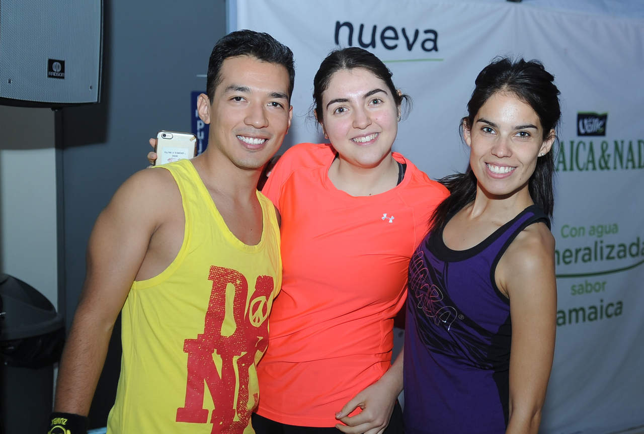 Pedro, Marianne y Magaly.