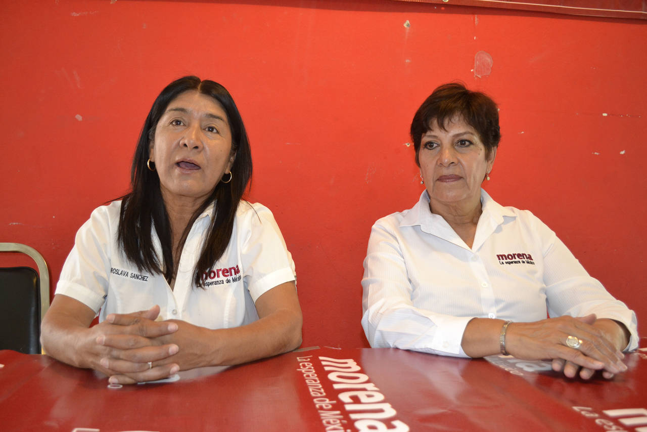 Compromiso. Morena se compromete a impulsar agenda de género en el Congreso. (EDITH GONZÁLEZ)