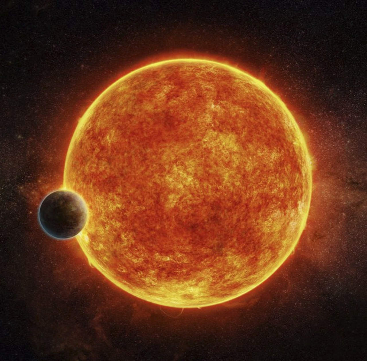Esta es la sexta supertierra más cercana a nuestro Sistema Solar en la zona de habitabilidad de su estrella, una enana roja que se encuentra entre las 100 estrellas más próximas al Sol, según el estudio. (EFE)