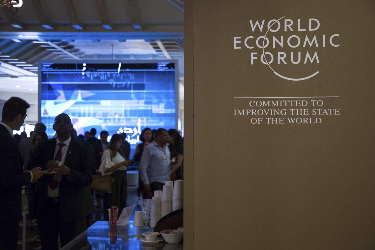 Foro Económico Mundial inicia reunión para Medio Oriente