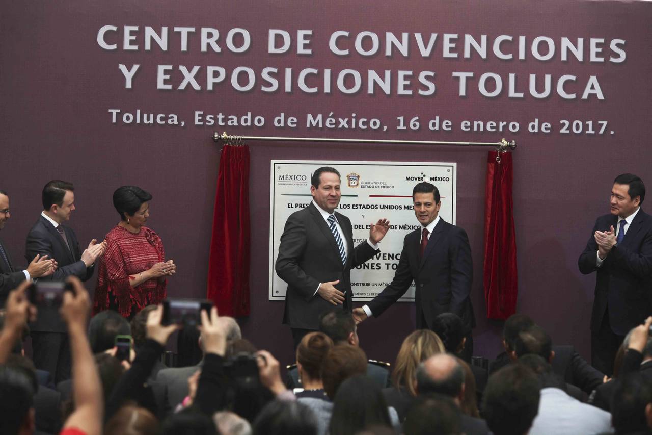 Planeado. Tanto Peña Nieto como varios secretarios, se han hecho presentes en el Estado de México, para varios actos.