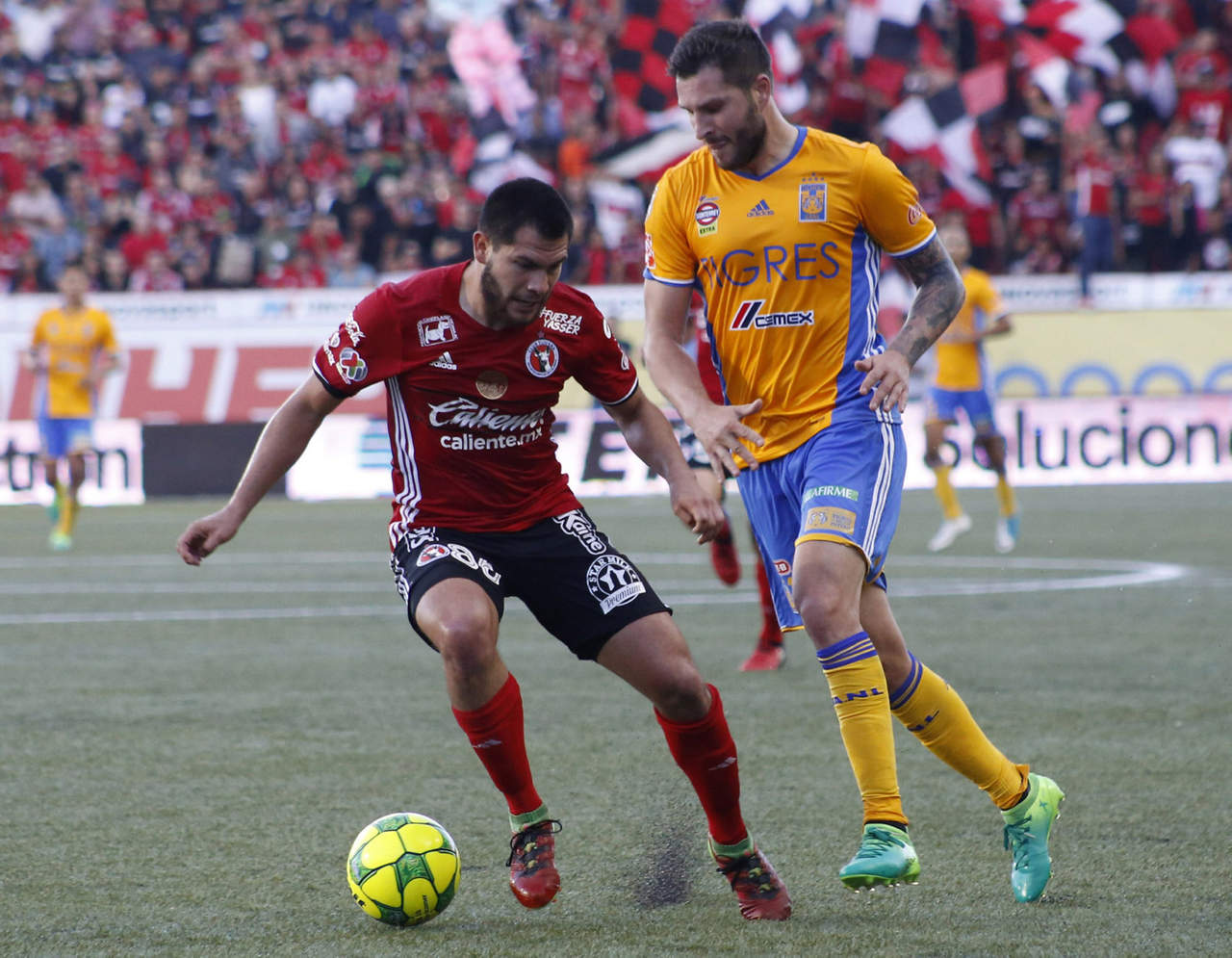 Los Tigres volvieron a vencer 2-0 a Xolos y avanzaron a la final del Clausura 2017. (Notimex)