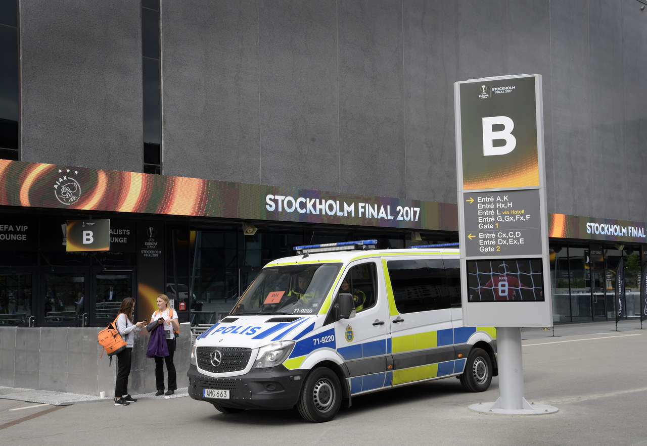El partido se disputará el miércoles en Estocolmo, y la seguridad ya había sido reforzada después de un ataque mortal con un camión el mes pasado en la capital sueca.

