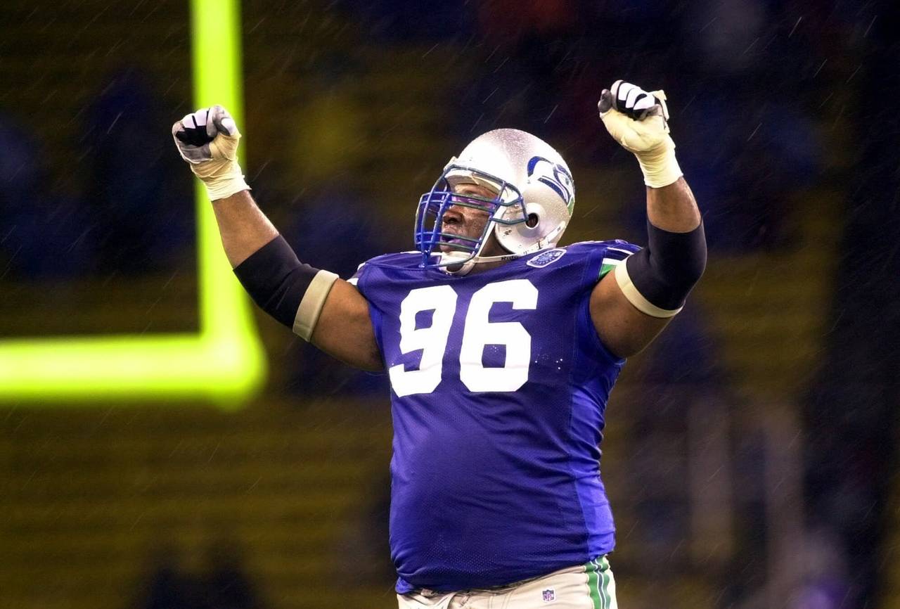 Cortez Kennedy jugó 11 temporadas en la NFL, todas con los Seahawks de Seattle. (AP)