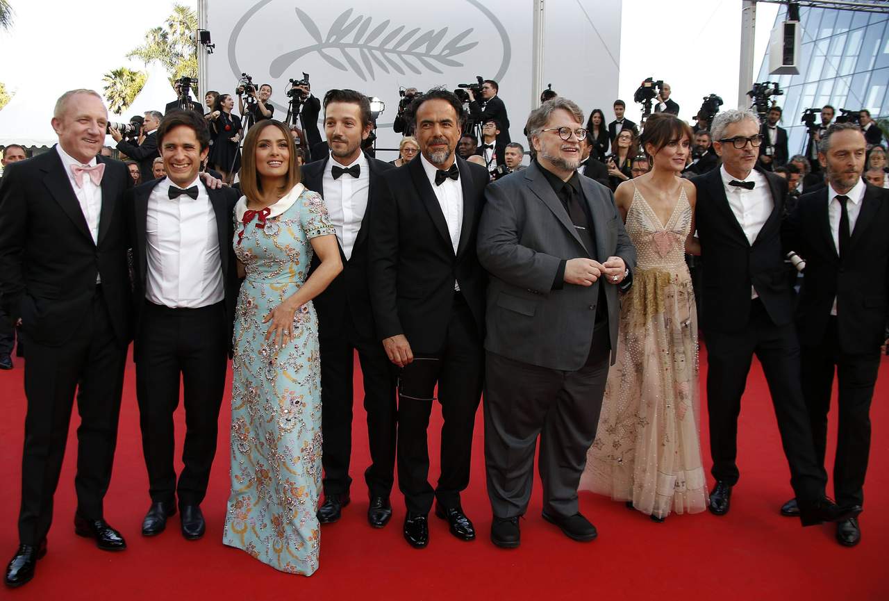 'Equipo mexicano', juntos en alfombra roja