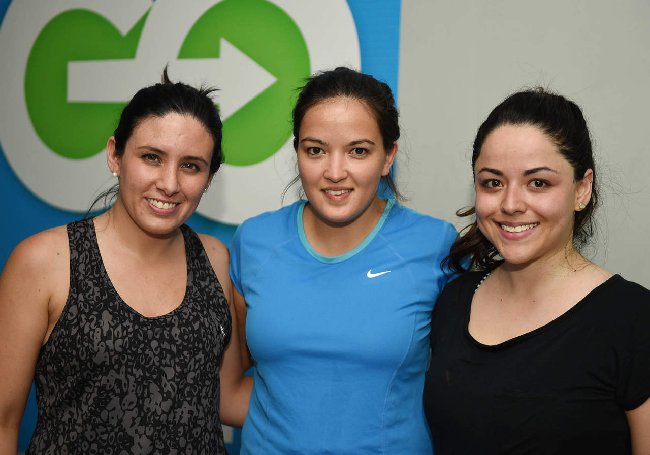 María José López, Mariana Estrada y Gina Rodríguez.