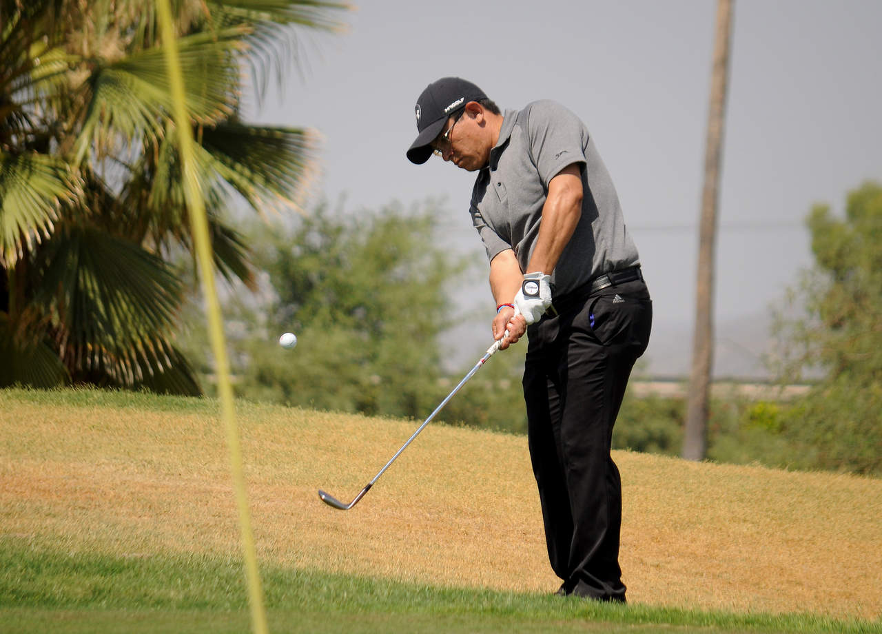 José Refugio Carrillo participa dentro de la Categoría A. En marcha Torneo de Golf de Mineros