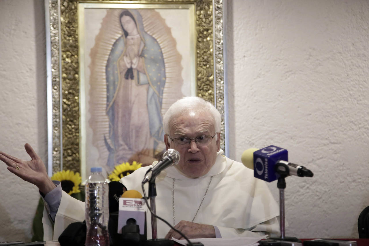 Problema. El obispo Raúl Vera advierte de un desinterés social hacia la familia. (EL SIGLO DE TORREÓN)