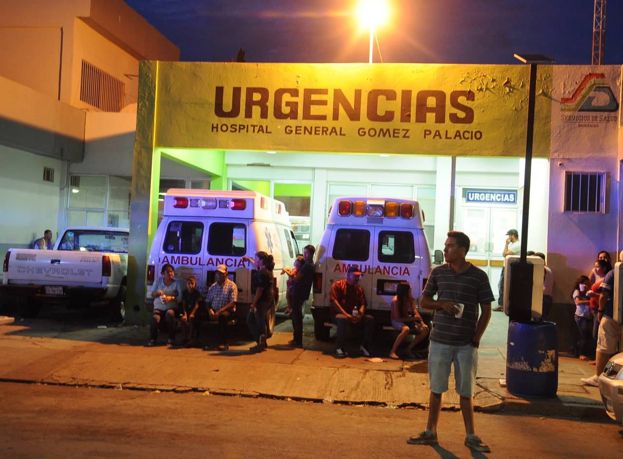 Lesionados. Dos jóvenes de 20 años de edad terminan en hospitales de Gómez Palacio, luego de ser apuñalados.  (ARCHIVO)