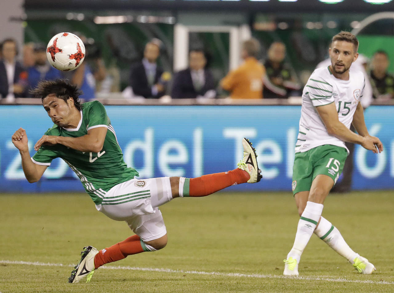 Jorge Hernández vio participación en el último partido amistoso de la Selección Mexicana, ante Irlanda.