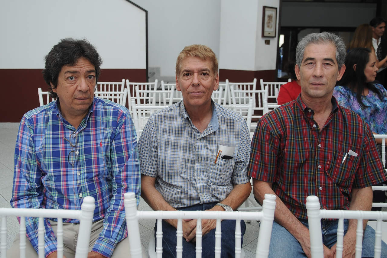 Jaime Martínez, José Antonio Fernández y Fernando Torres.