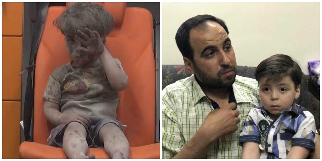 El padre de Omrán denunció en declaraciones a SANA 'las mentiras' difundidas por la Defensa Civil Siria, también conocida como Cascos Blancos, sobre el rescate del menor. (ARCHIVO)
