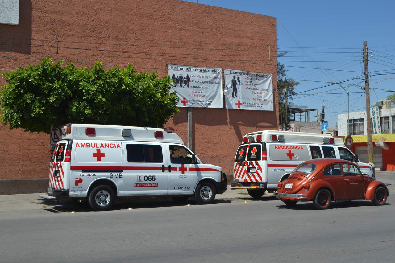 Fue alrededor de las 2:00 horas cuando a la sala de emergencias de la Cruz Roja llegó el reporte de un accidente vial, se trataba de un ciclista atropellado en el cruce de bulevar Revolución y calle 47.  (ARCHIVO)
