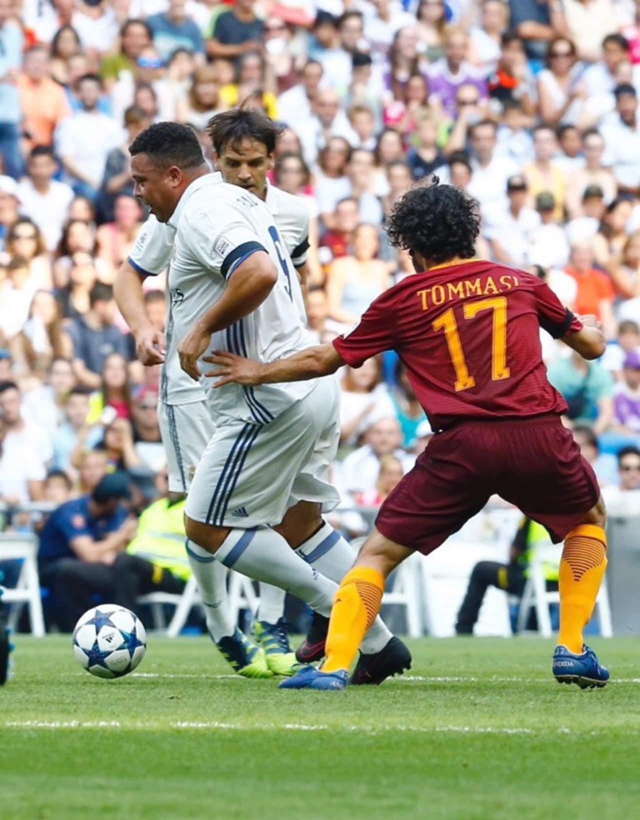 Ronaldo Nazario brilló entre los demás. 