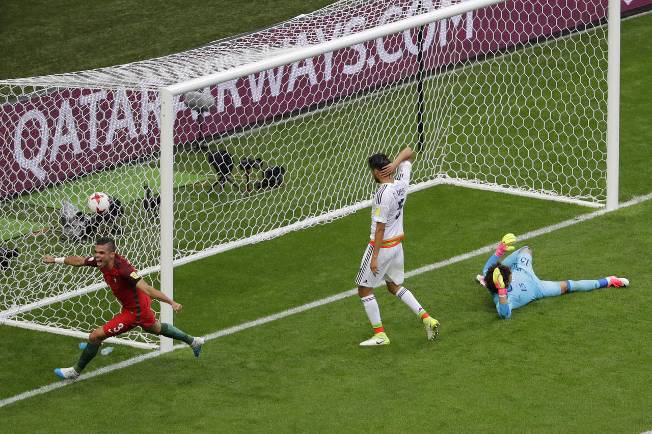 Quaresma aprovechó un buen pase de Cristiano Ronaldo en el primer gol.