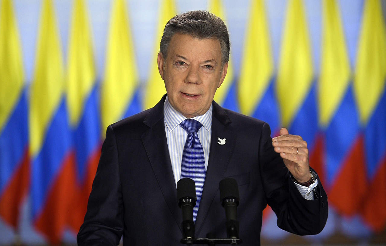 'Quiero informar a los colombianos que las investigaciones sobre los responsables del atentado en el Centro Andino van por buen camino. Son sólidas y van por buen camino', dijo el jefe de Estado. (ARCHIVO)