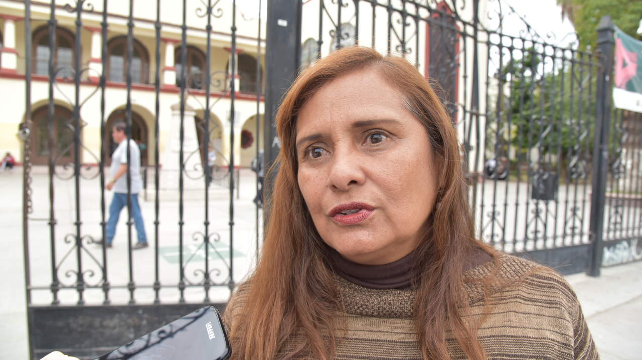 'Le pido a la ciudadanía que nos cuidemos, si alguien vio algo pues que ayuden a identificar', detalló Silvia Ortiz. (ARCHIVO)