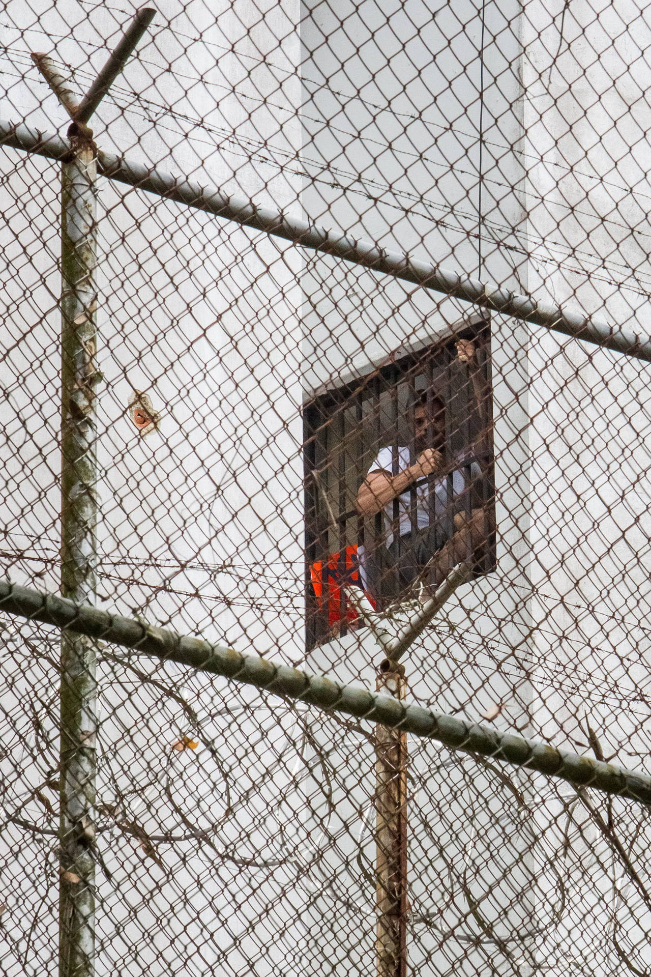 Denuncia. Leopoldo López gritó desde la cárcel militar de Ramo Verde, en donde está recluido.