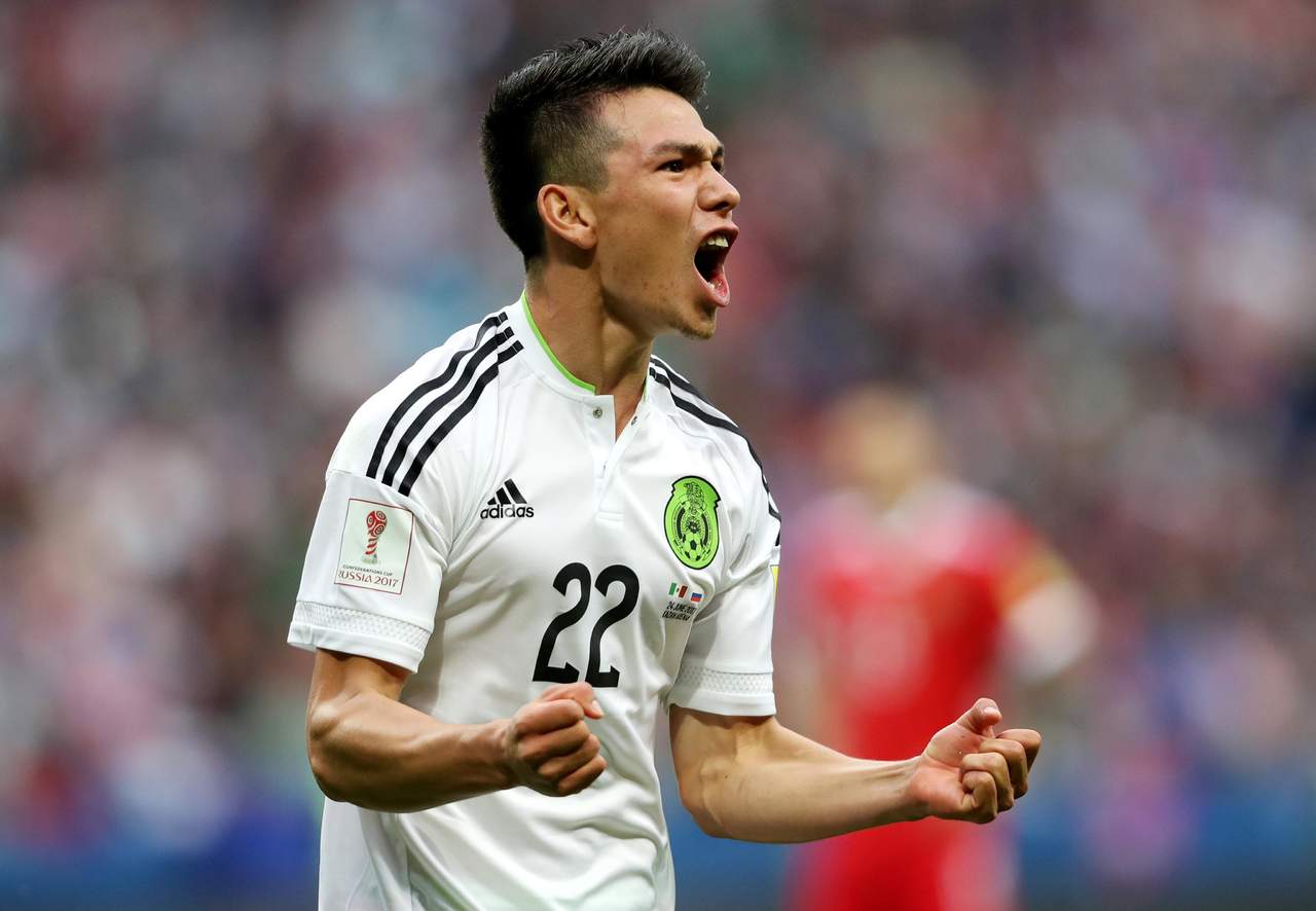 Hirving Lozano anotó el segundo gol de México en el triunfo 2-1 sobre Rusia. (EFE)