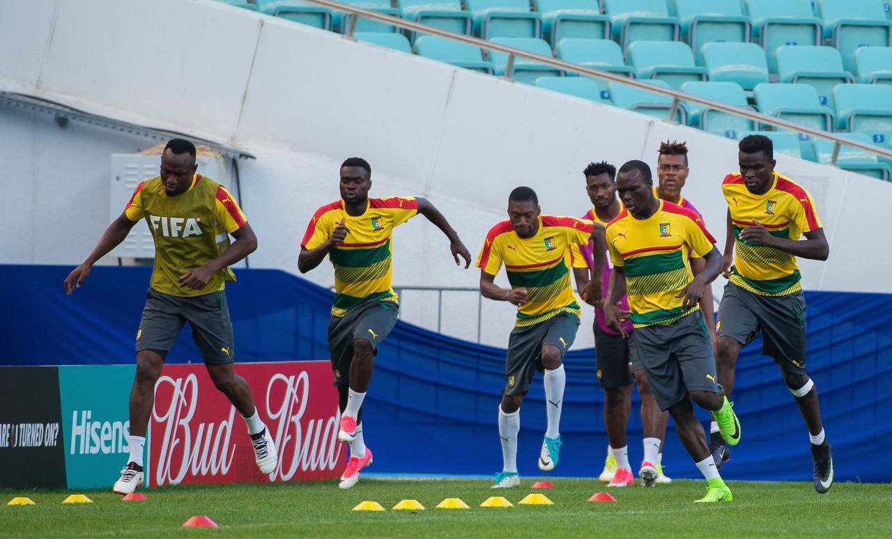La selección de Camerún espera dar una sorpresa hoy en Moscú. (EFE)