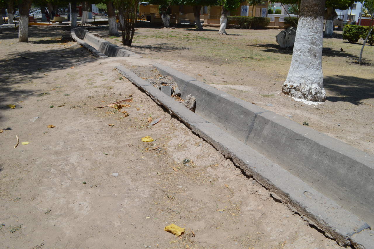 Ernesto González, representante de los locatarios de la Alameda Zaragoza de Torreón, afirmó que el 'drama de sequía' no solamente afecta al Bosque Venustiano Carranza. (EL SIGLO DE TORREÓN)