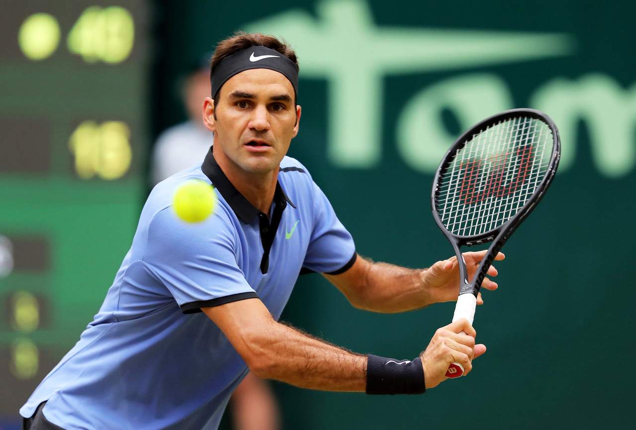 Roger Federer consiguió el domingo su noveno título en Halle. (EFE)