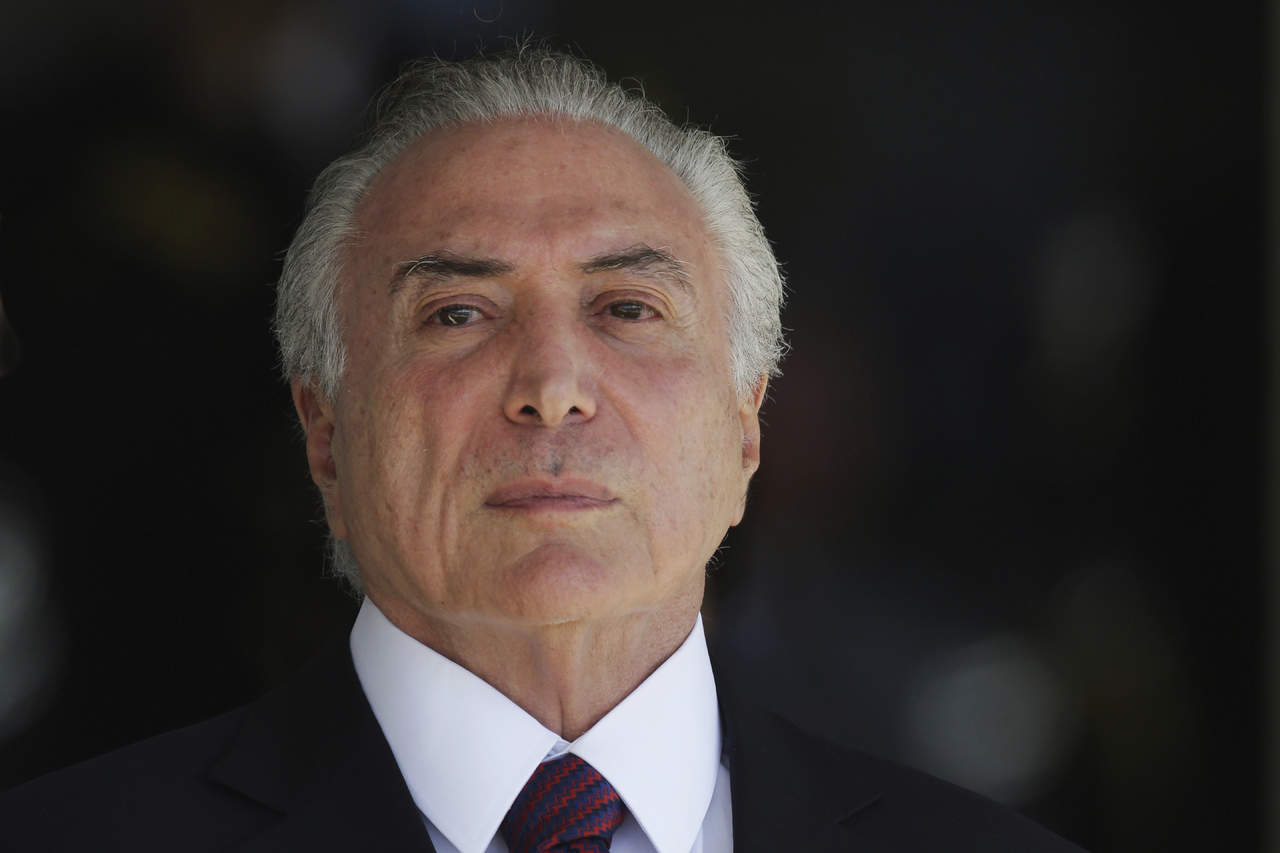 Es la primera vez que un mandatario brasileño en pleno ejercicio del poder es acusado formalmente de haber cometido delitos de tipo penal, como es el caso. (ARCHIVO)
