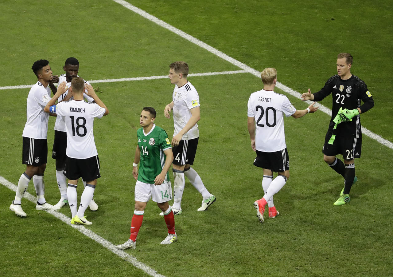 Alemania fue superior a México y se perfila como favorito a ganar la final. 