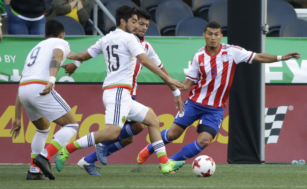 México derrotó a Paraguay en Seattle 2 anotaciones contra 0. (AP)
