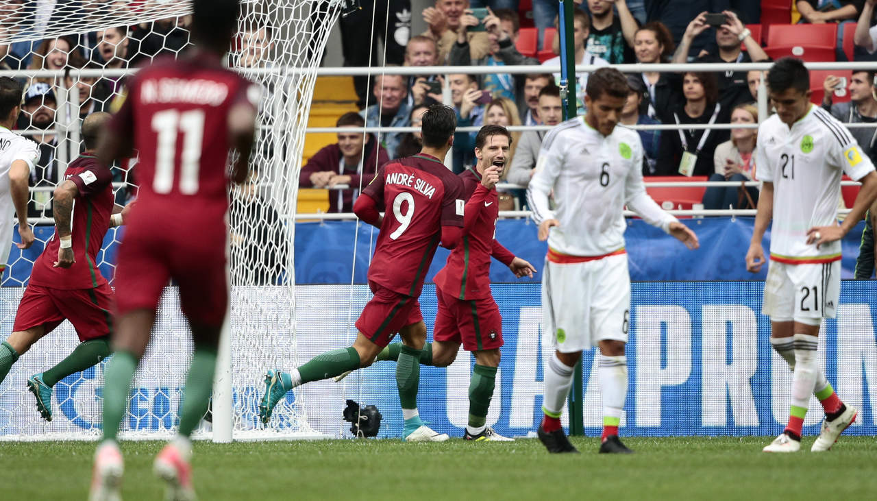 México cae 1-2 frente a Portugal