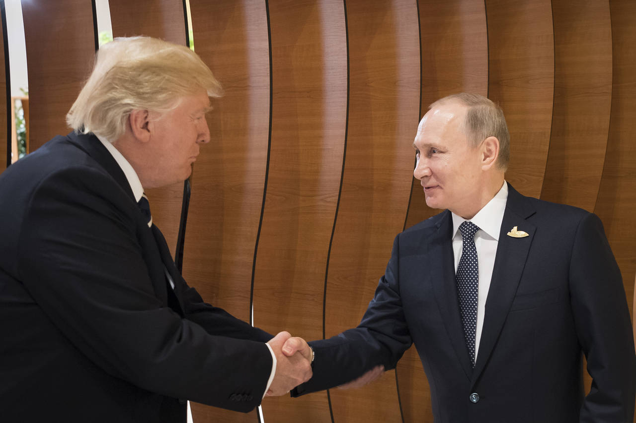 Primero. Este fue el primer encuentro entre Vladimir Putin y Donald Trump.
