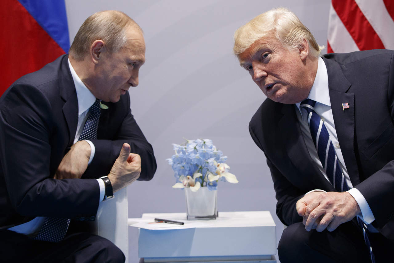 Trump habló de su encuentro con Putin en cumbre del G20. (ARCHIVO)