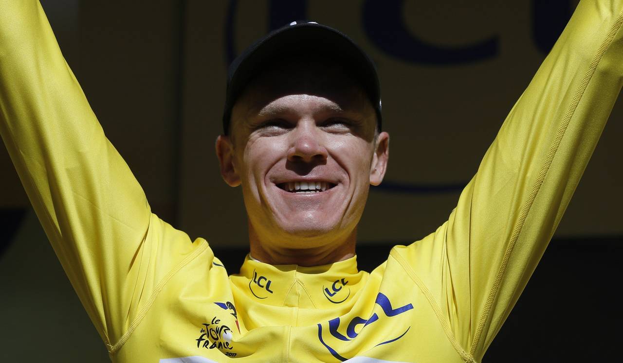 Chris Froome recuperó el maillot amarillo tras la etapa 14. Chris Froome recupera el liderato en el Tour de Francia