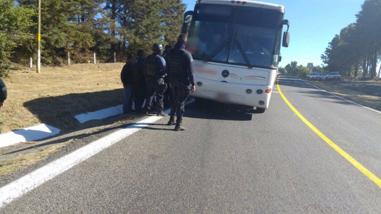Alerta Policía Federal de asaltos a autobuses