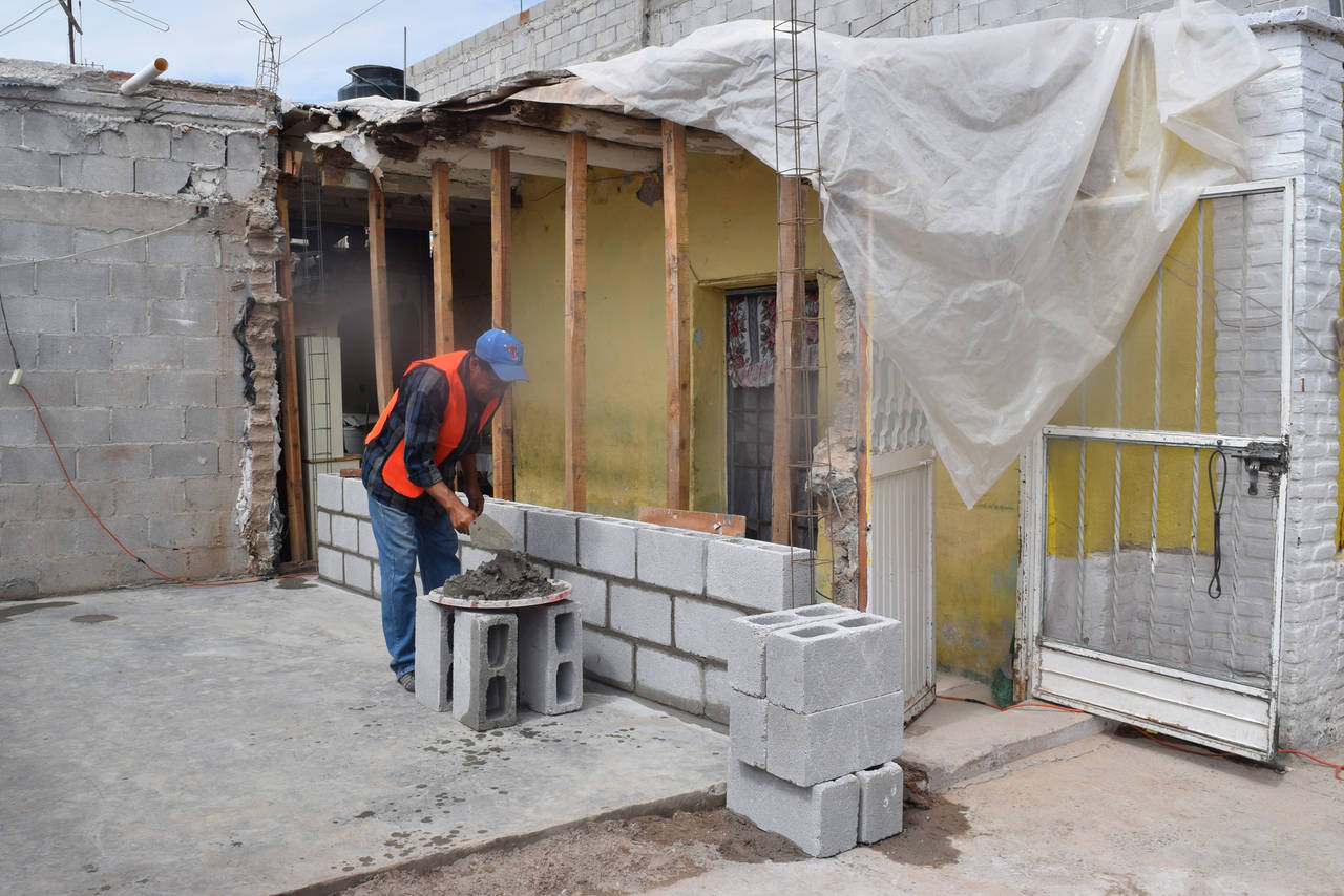 Programa. En Matamoros, en más de 5 años han aplicado 1,100 acciones para mejorar viviendas.