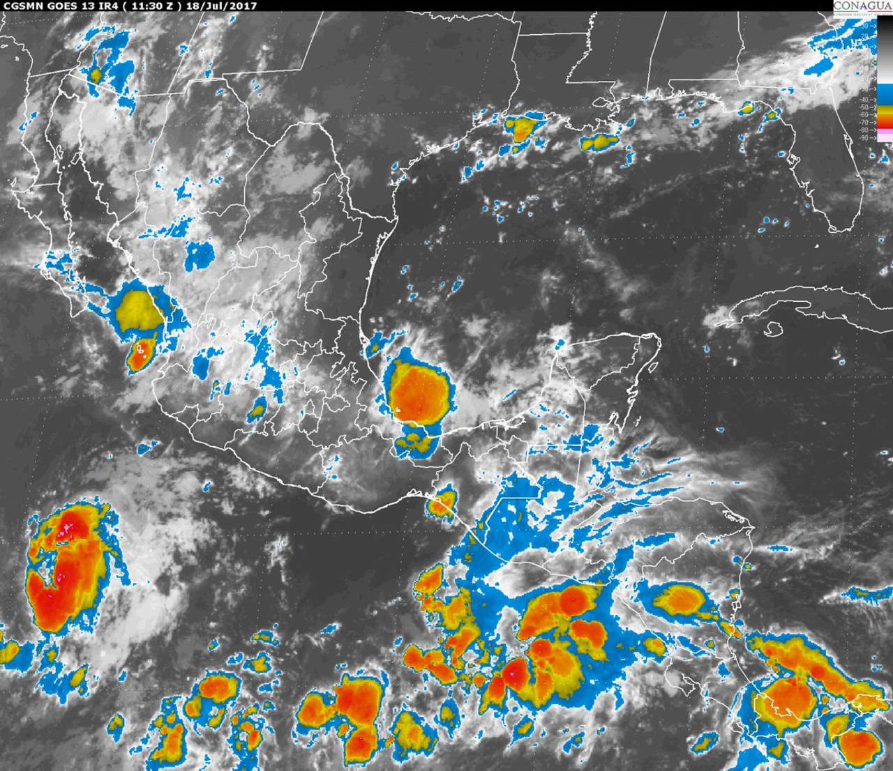Greg no llegará a convertirse en huracán y avanzará hacia el oeste-noroeste, alejándose paulatinamente de las costas mexicanas. (TWITTER)
