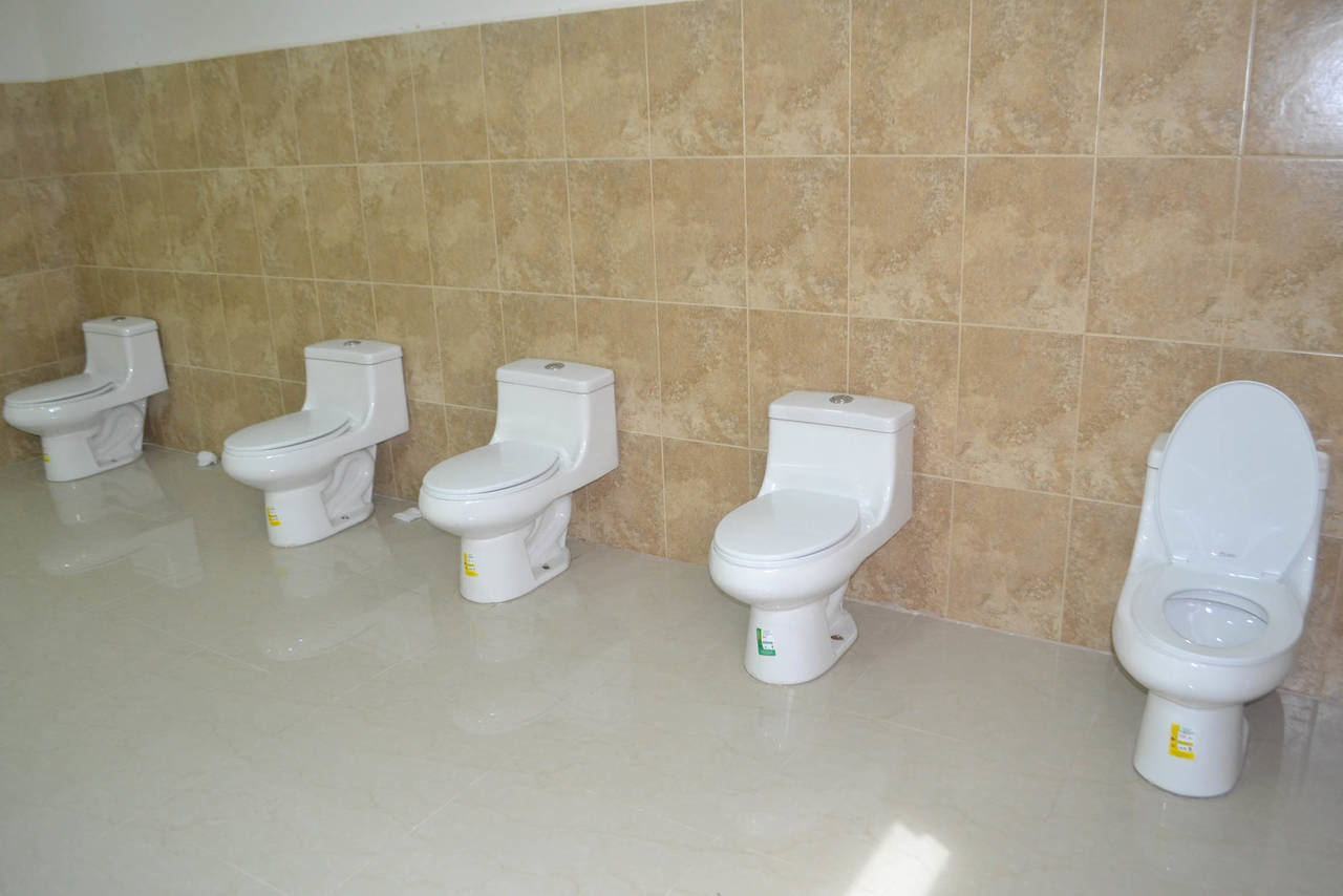 Necesidad. Para los usuarios de los baños públicos que están en Ciudad DIF, es 'incómodo' que no existan separaciones. (ANGÉLICA SANDOVAL)