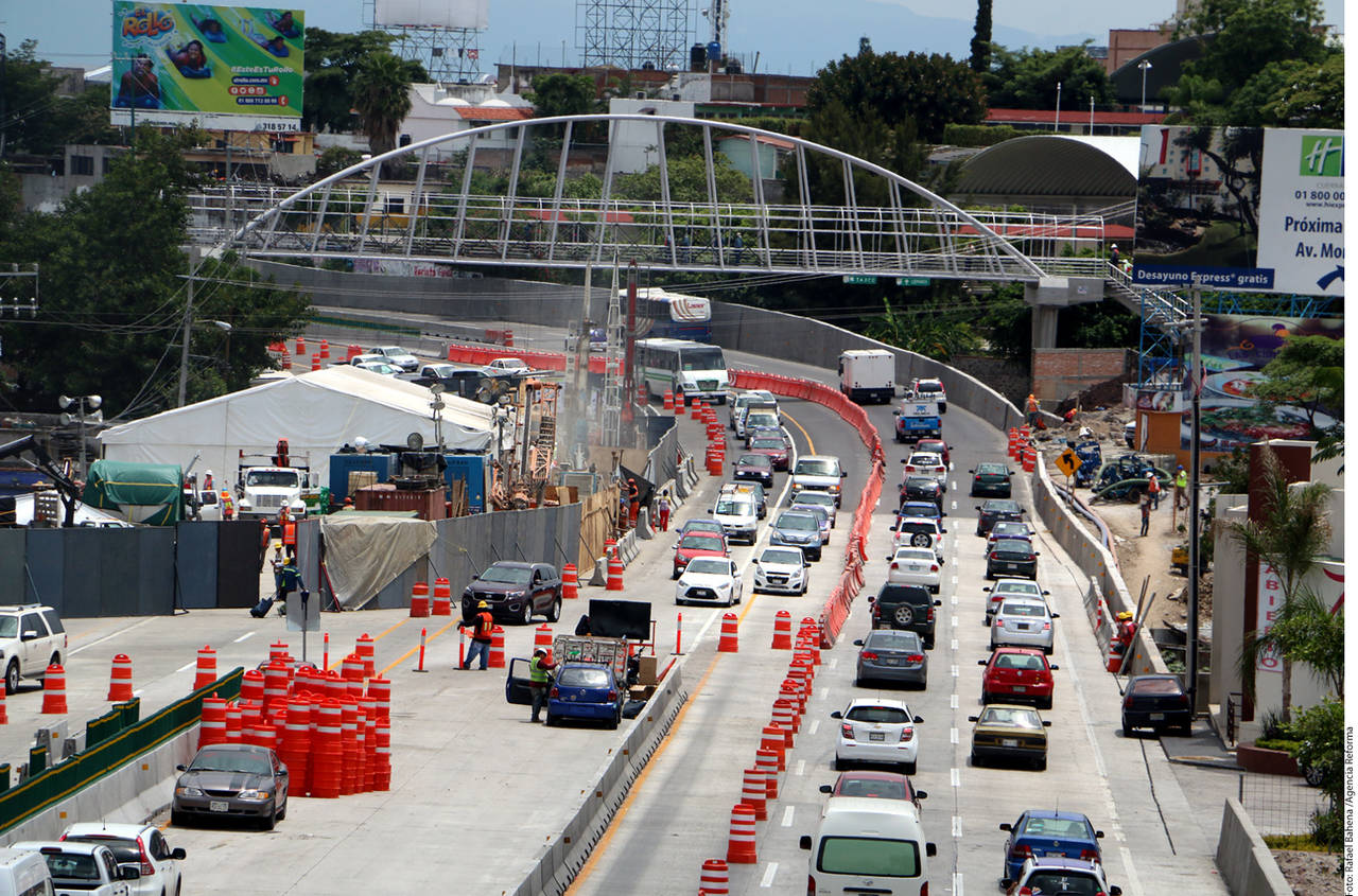Plan. La construcción del puente en el Paso Exprés iniciará entre el próximo viernes y el lunes.