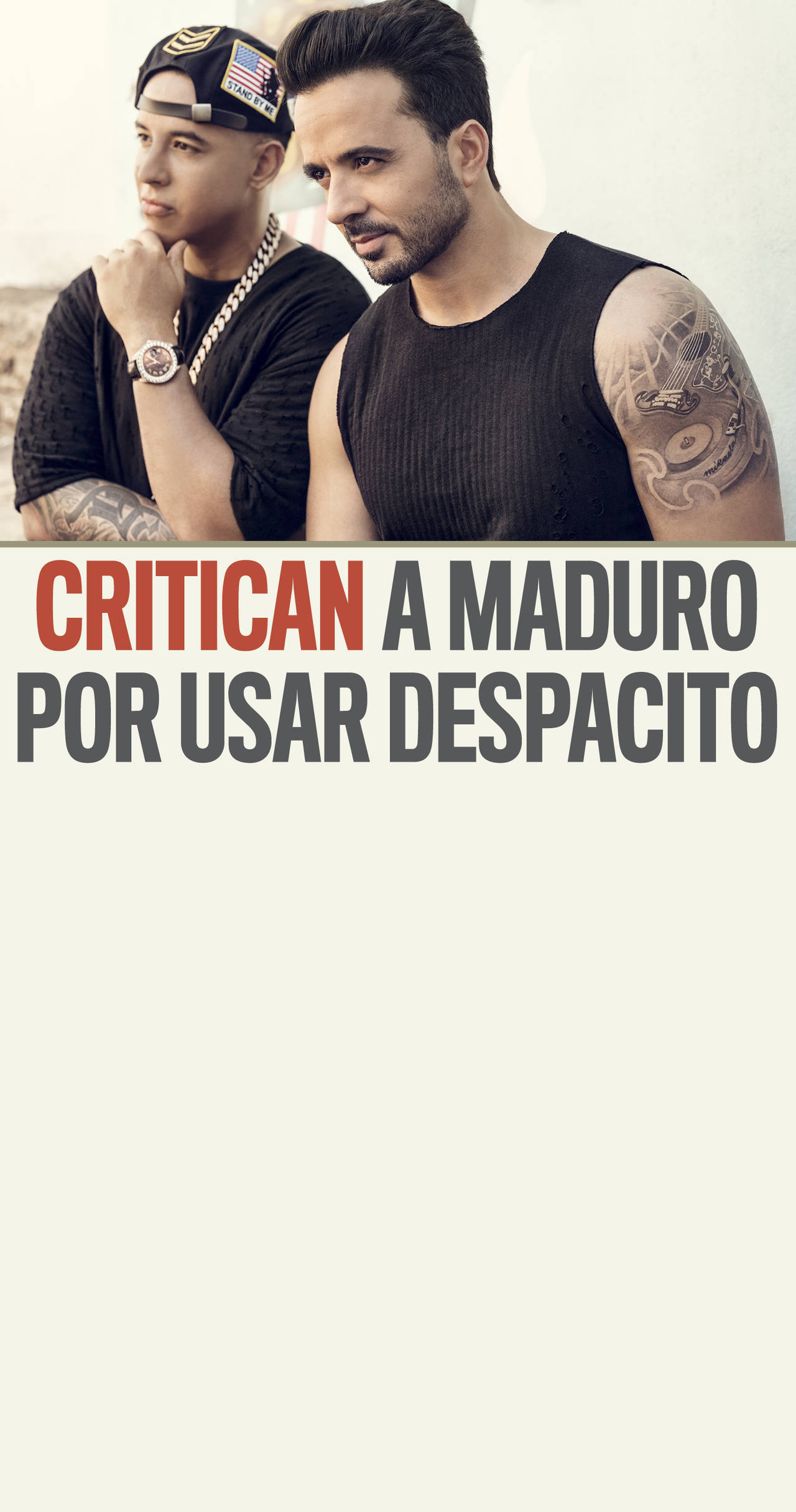 Critican a Maduro por usar Despacito
