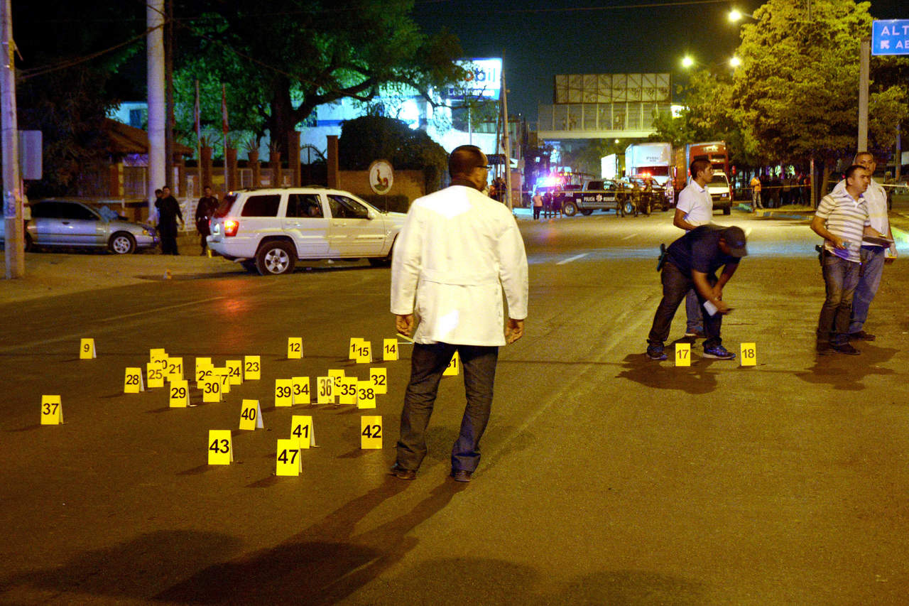 En 2016 se registraron 23 mil 953 homicidios en México. (ARCHIVO)