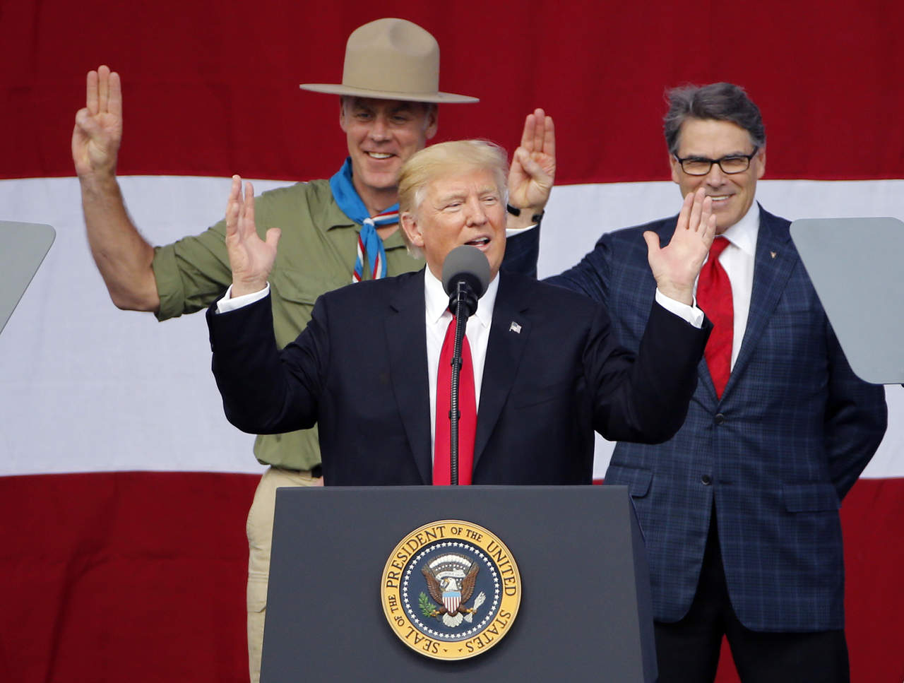 La disculpa fue emitida en una declaración del director ejecutivo Michael Surbaugh tres días después del discurso de Trump ante casi 40,000 scouts y adultos congregados en Virginia Occidental. (ARCHIVO)